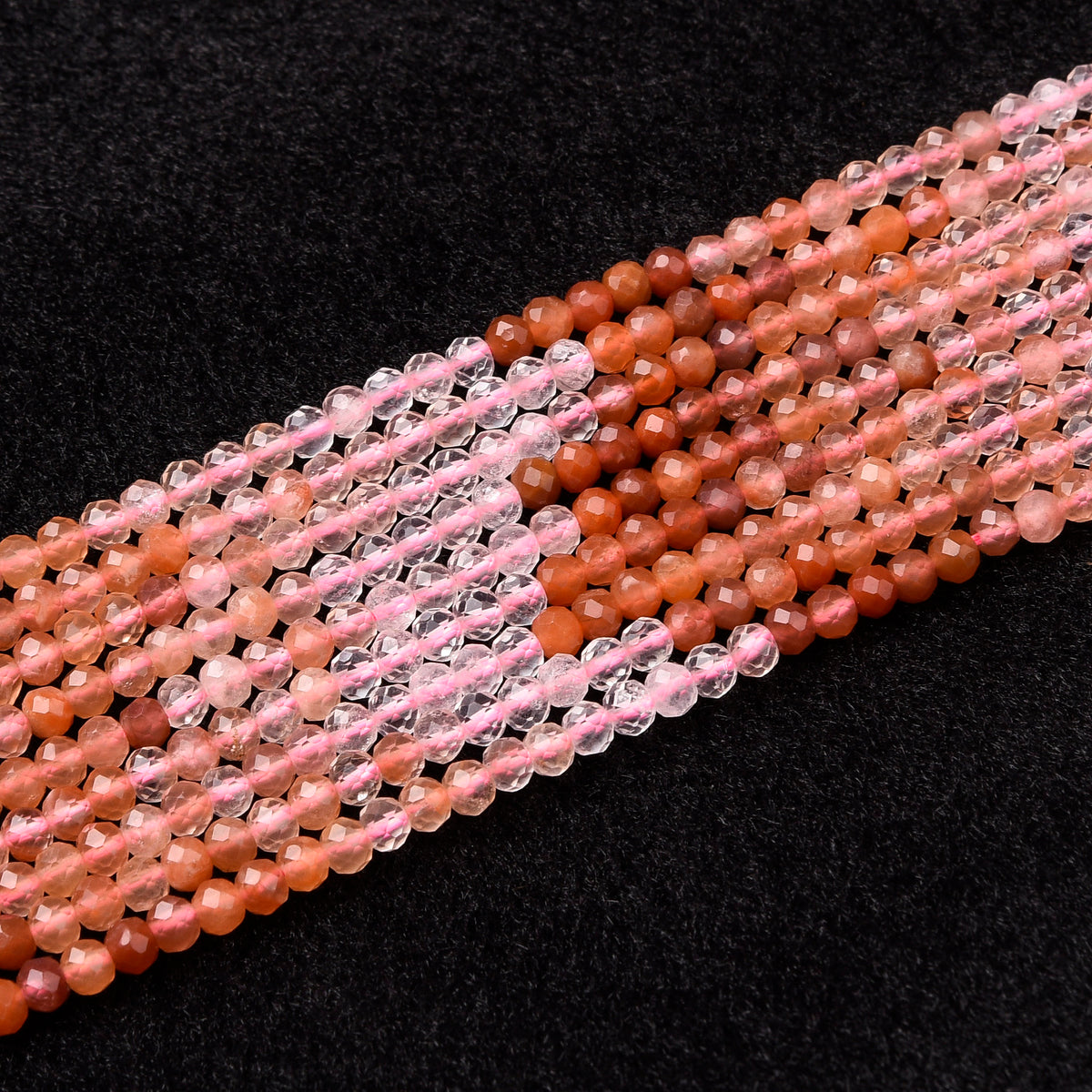 Red Crystal Beads Strand