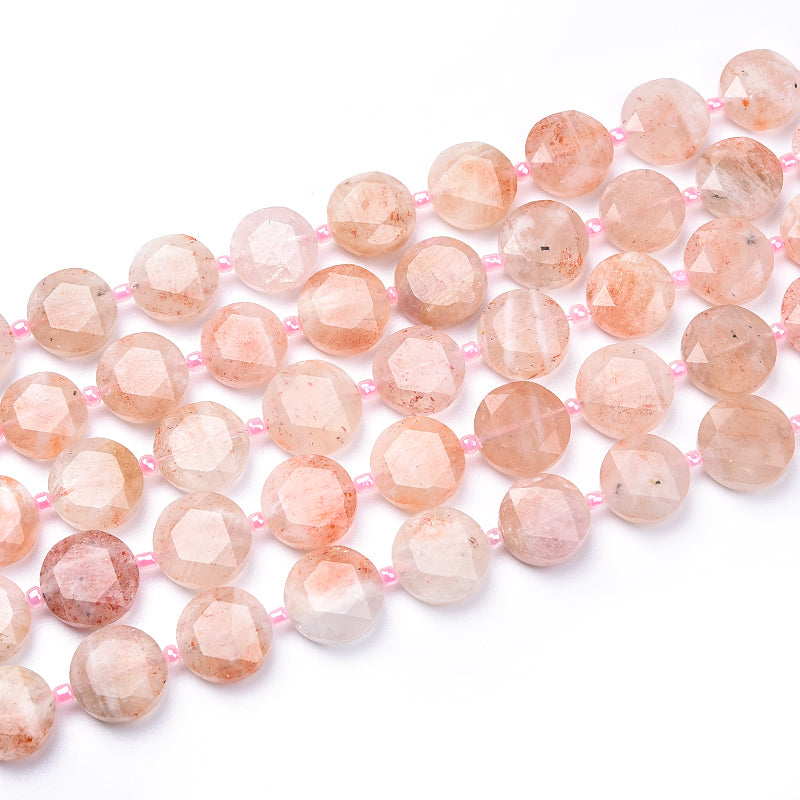 Sunstone Beads Strand