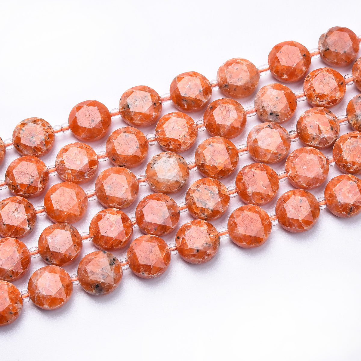 Sunstone Beads Strand