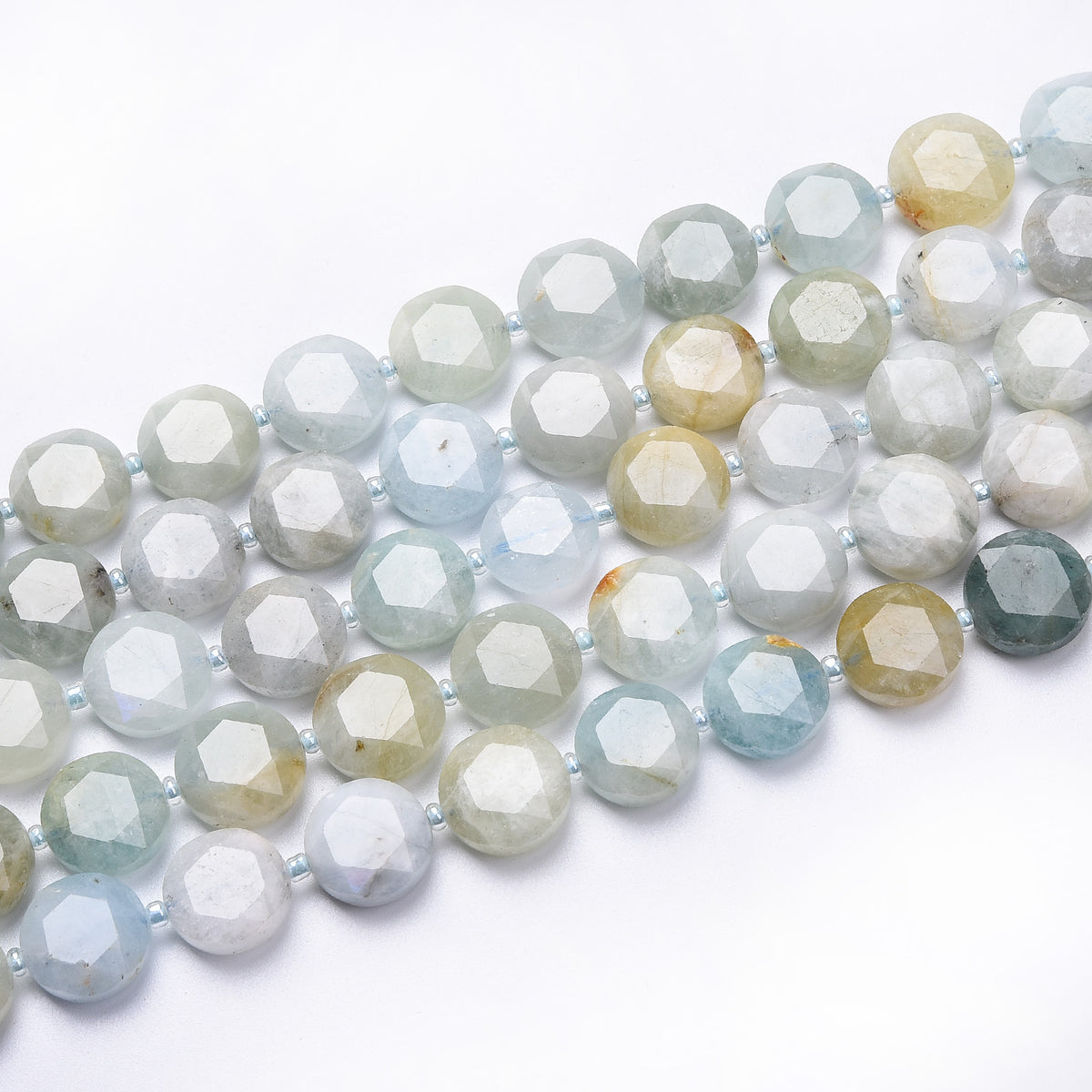 Aquamarine Beads Strand