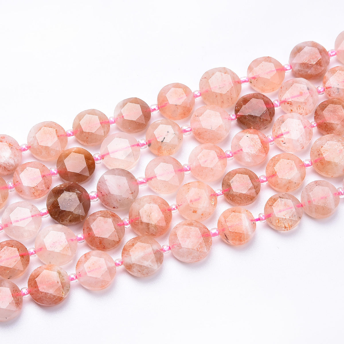 Sunstone Beads Strand