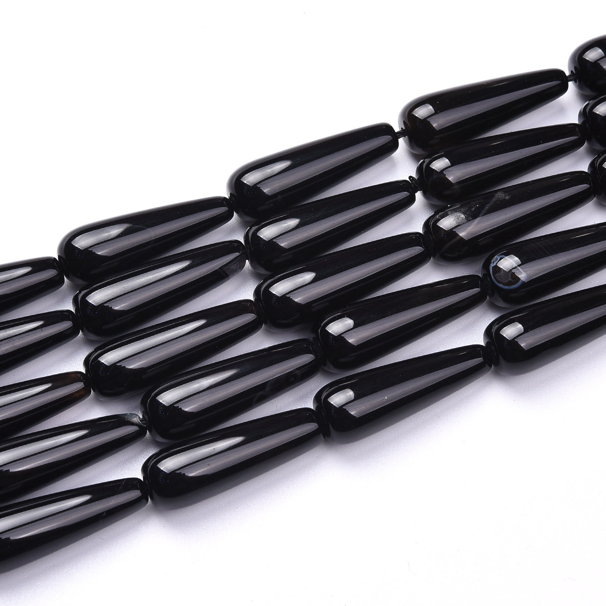 Black Onyx Beads Strand