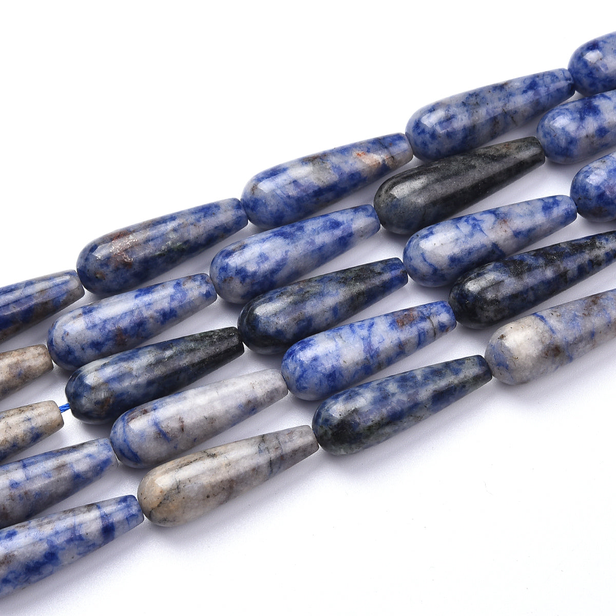 Blue Spot Jasper Beads Strand