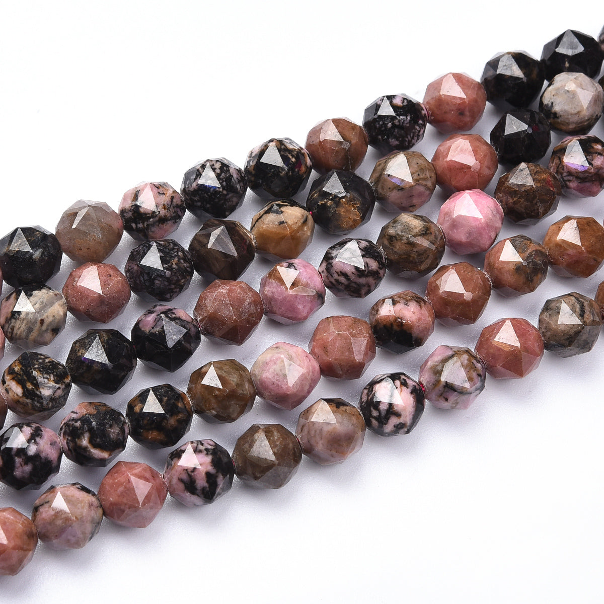 Rhodonite Beads Strand