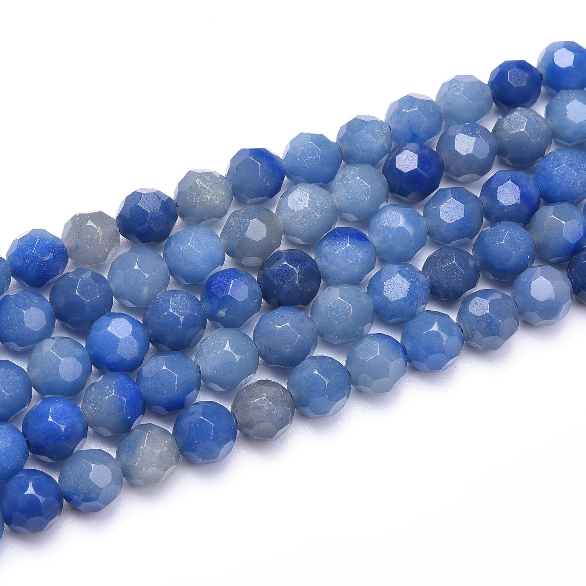 Blue Aventurine Beads Strand