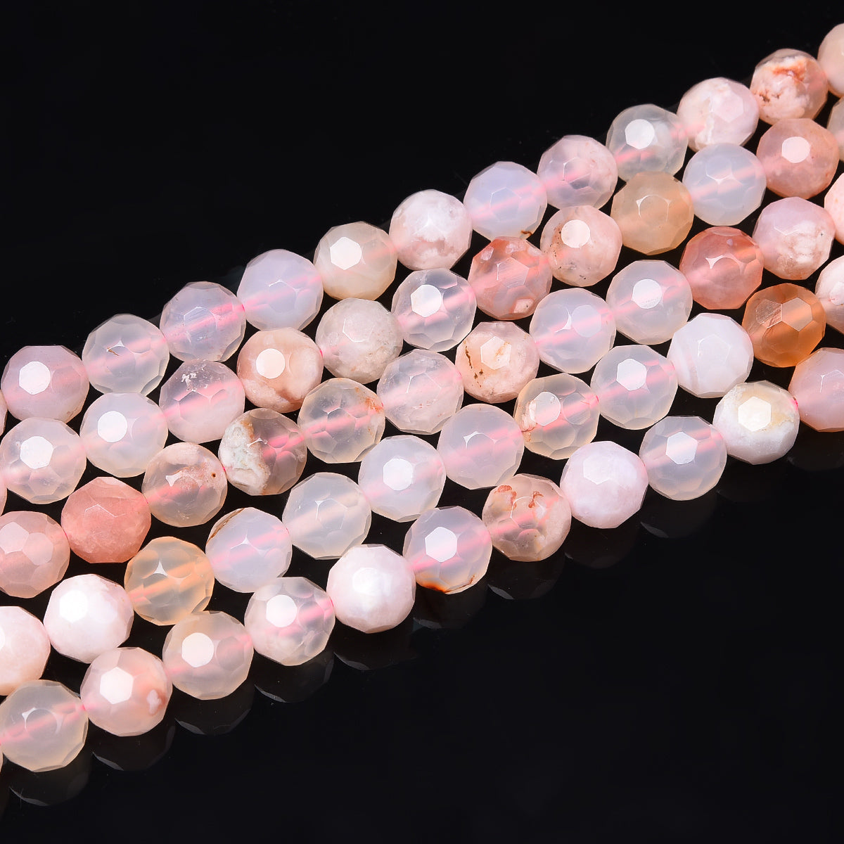 Cherry Agate Beads Strand