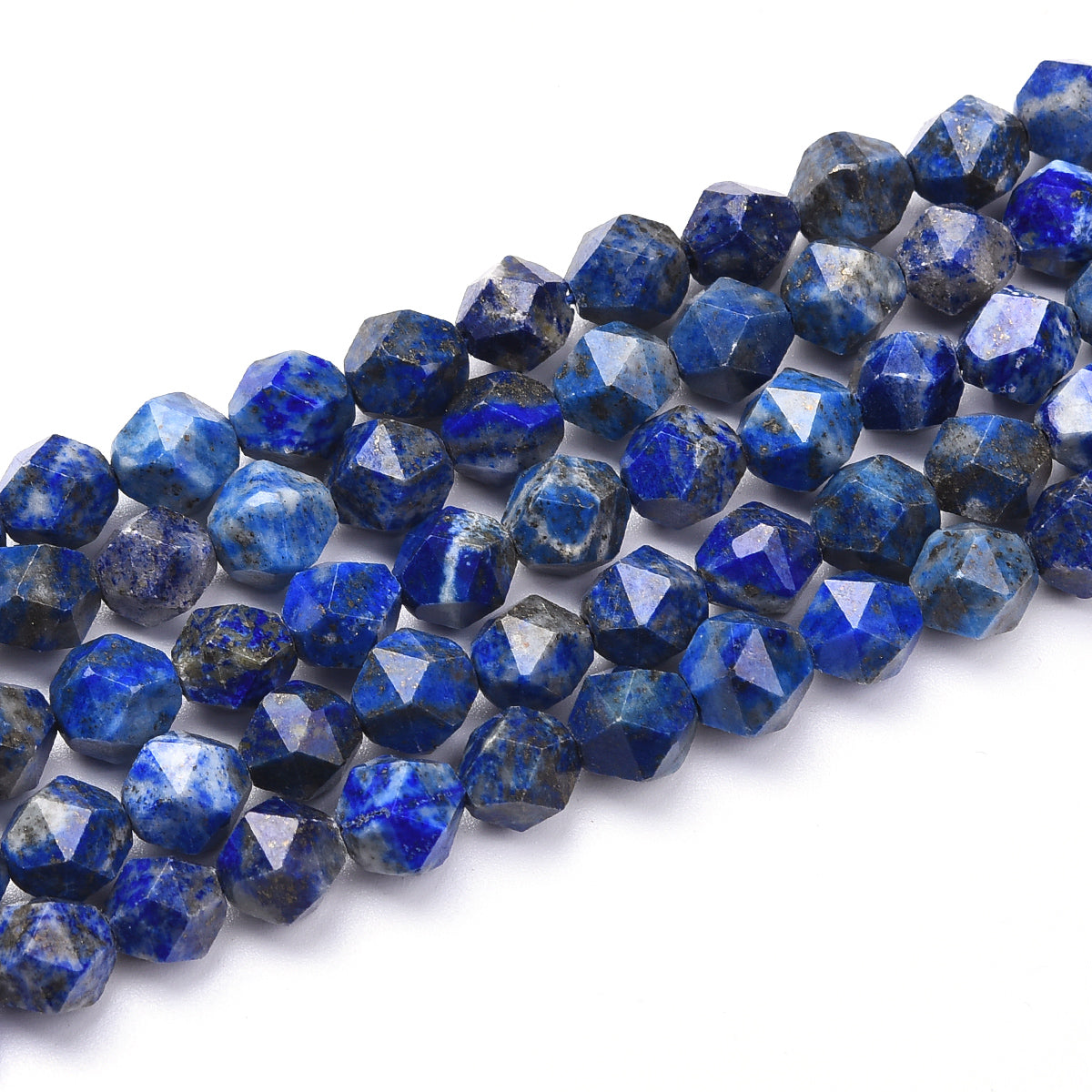 Blue Lapis Beads Strand