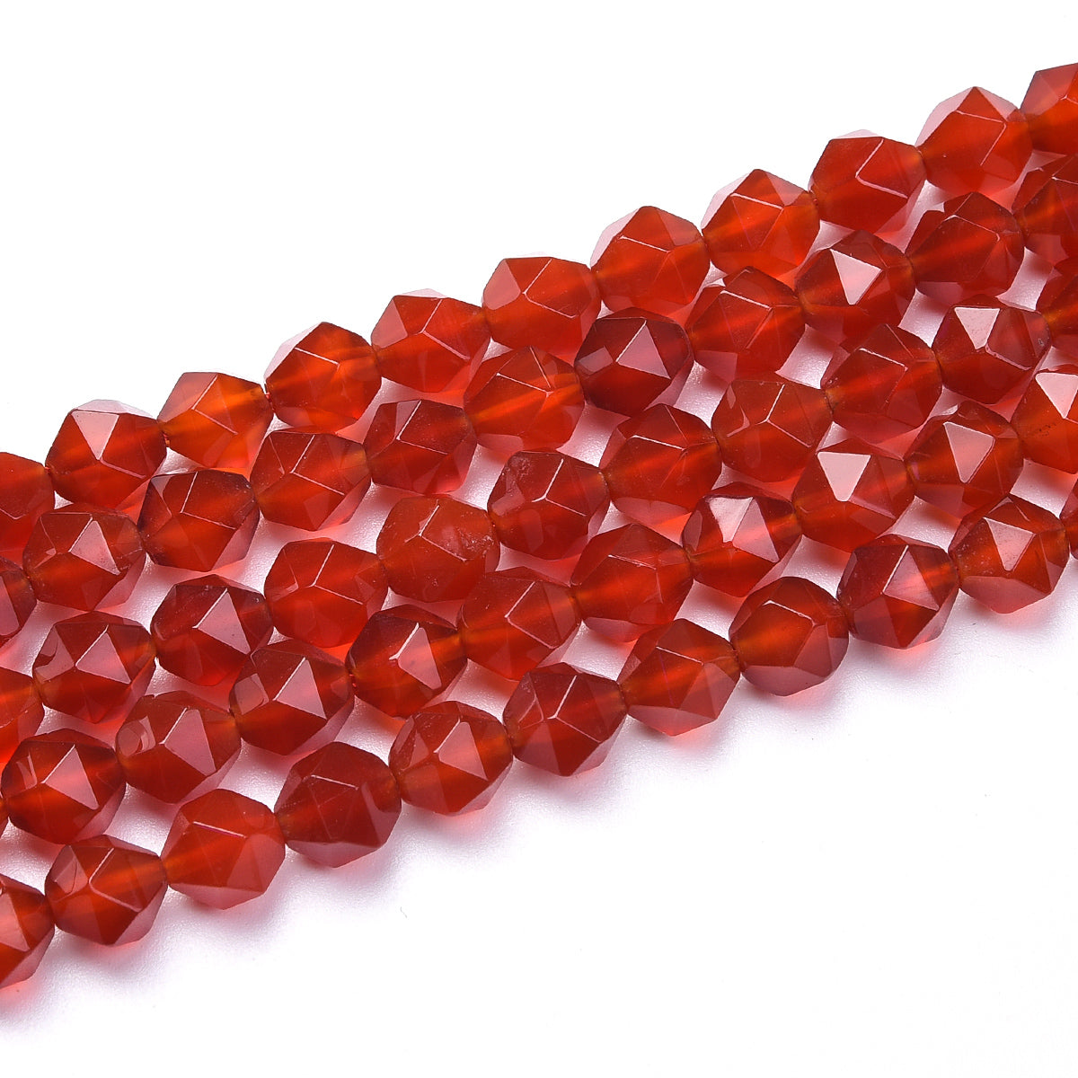 Red Onyx Beads Strand