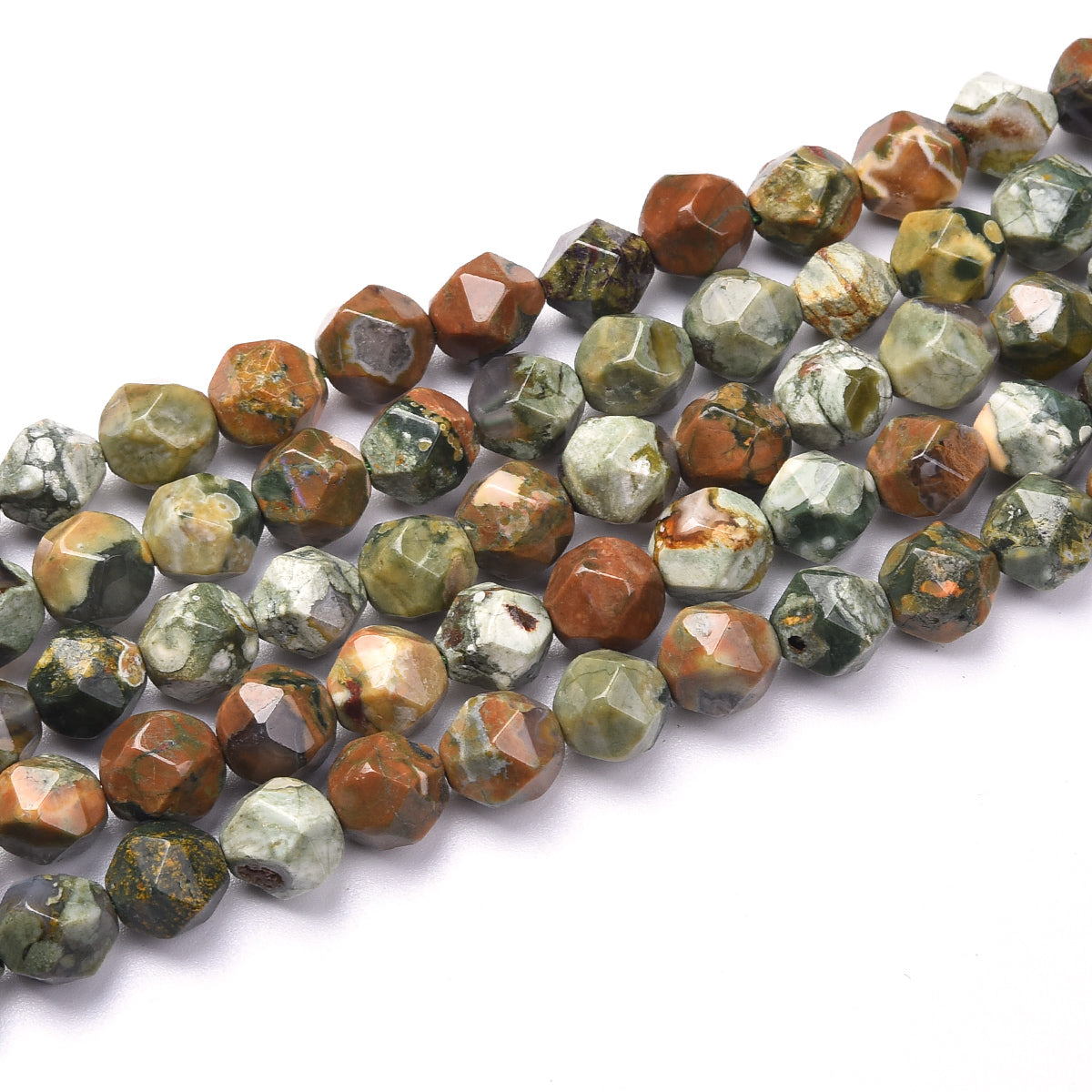 Kambaba Jasper Beads Strand