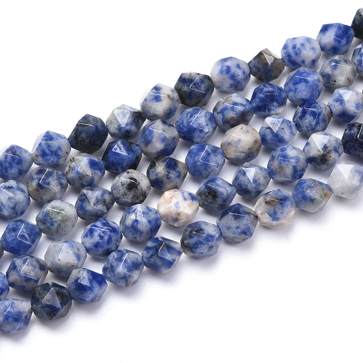 Blue Spot Jasper Beads Strand