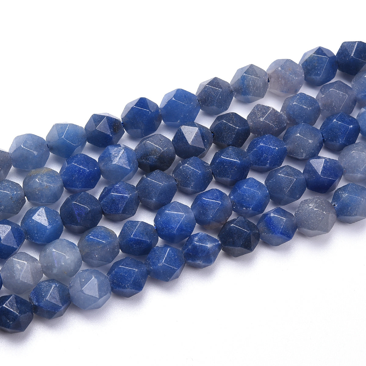 Blue Aventurine Beads Strand