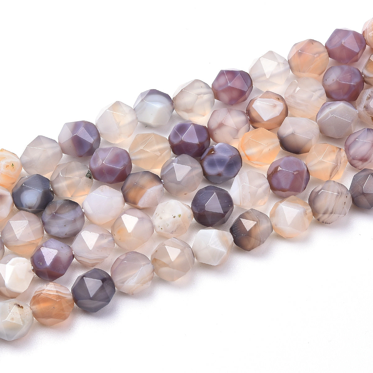 Botswana Agate Beads Strand