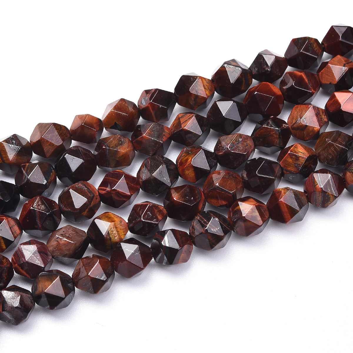 Red Tiger Eye Beads Strand