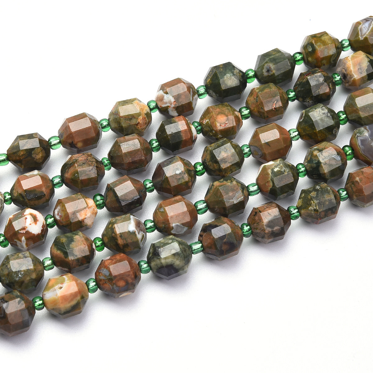 Kambaba Jasper Beads Strand