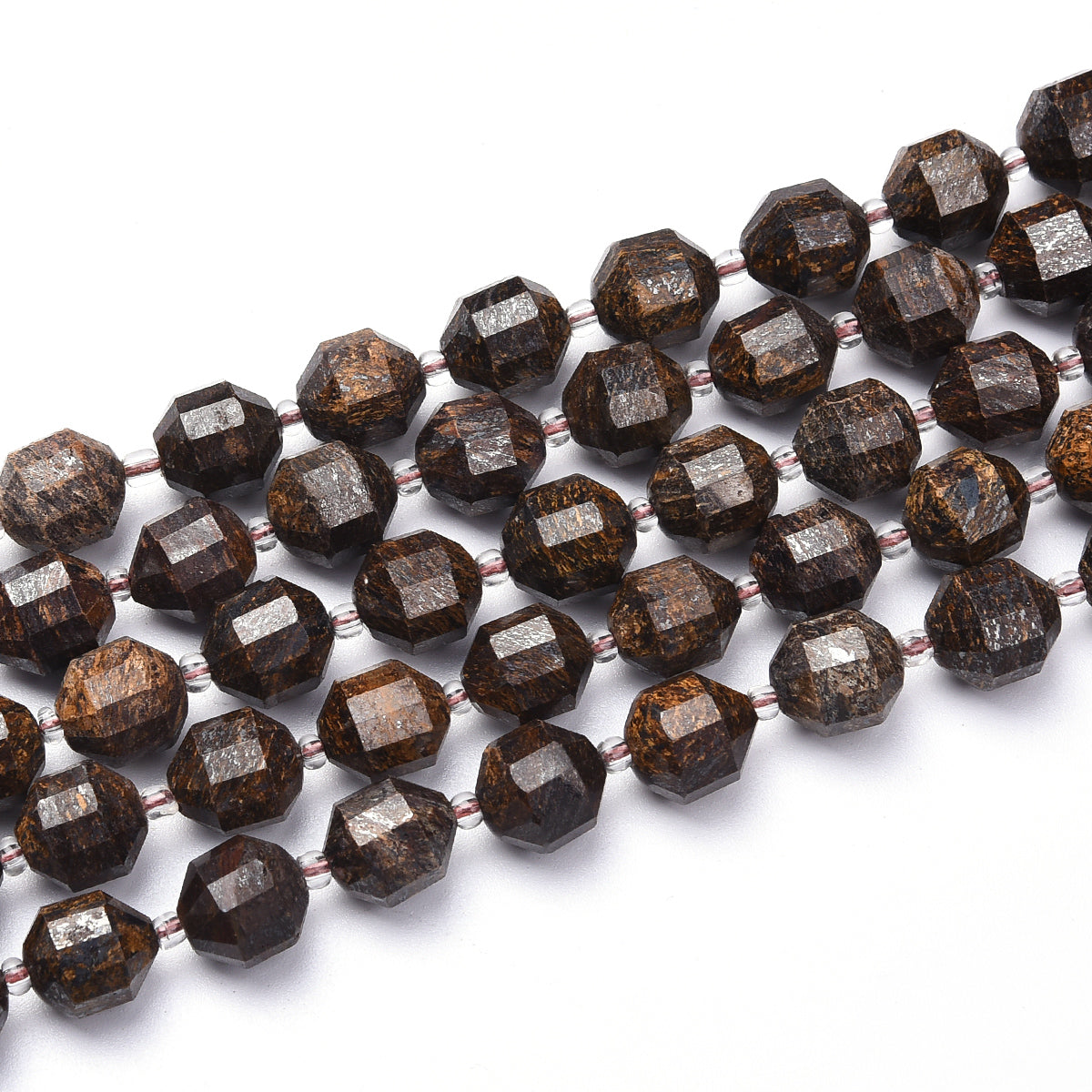 Bronzite Beads Strand