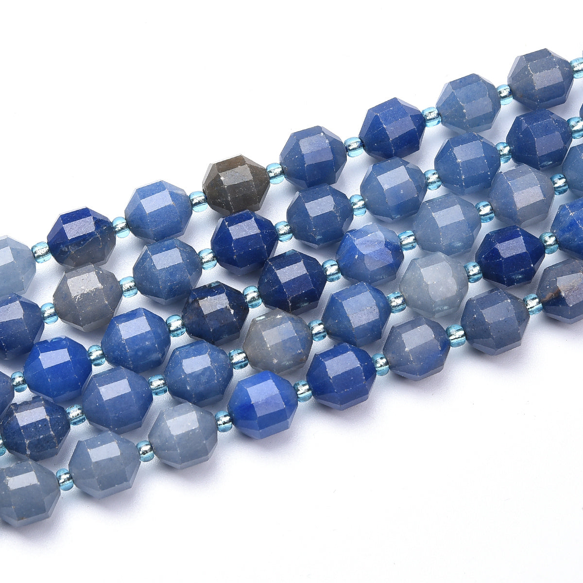 Blue Aventurine Beads Strand