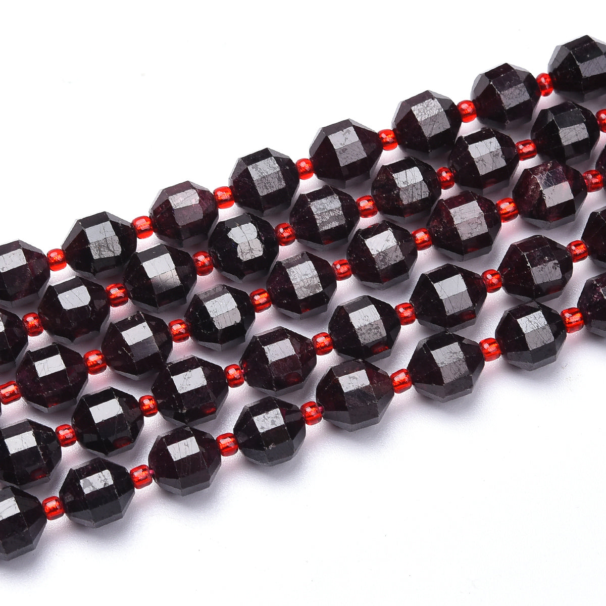 Garnet Beads Strand