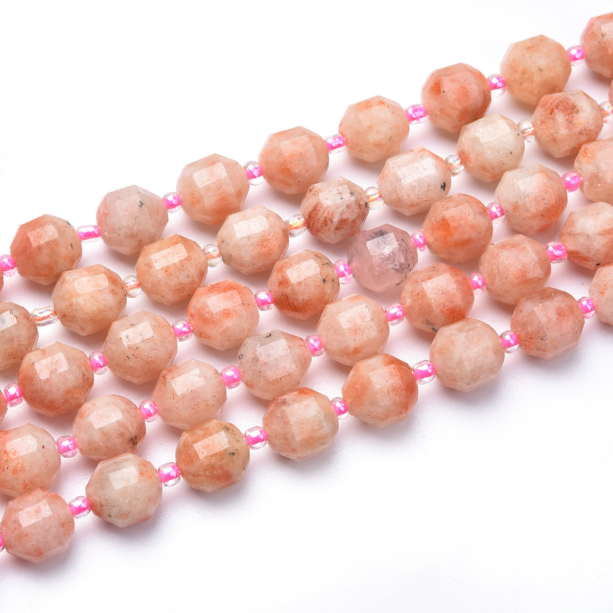 Sunstone Beads Strand