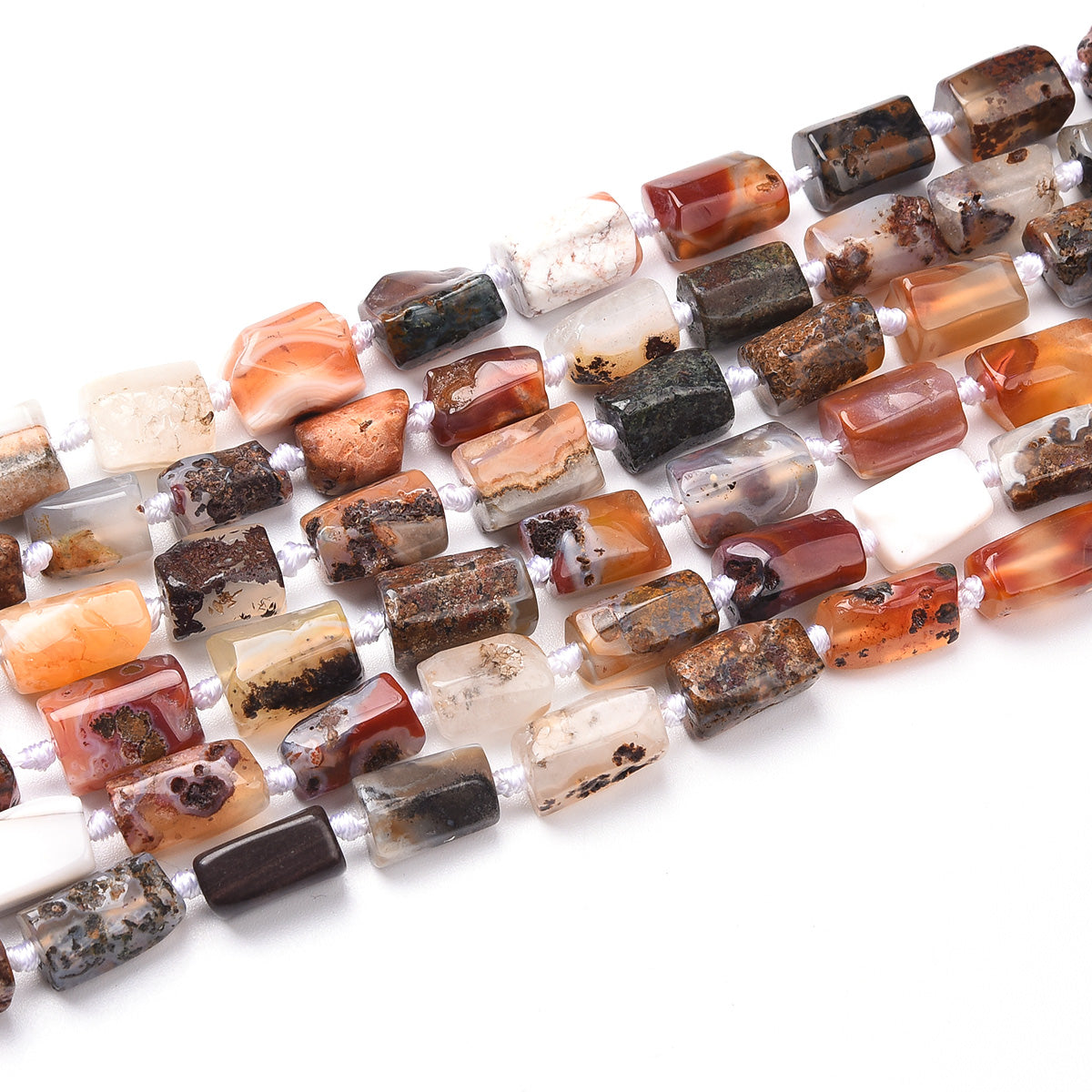 Botswana Agate Beads Strand