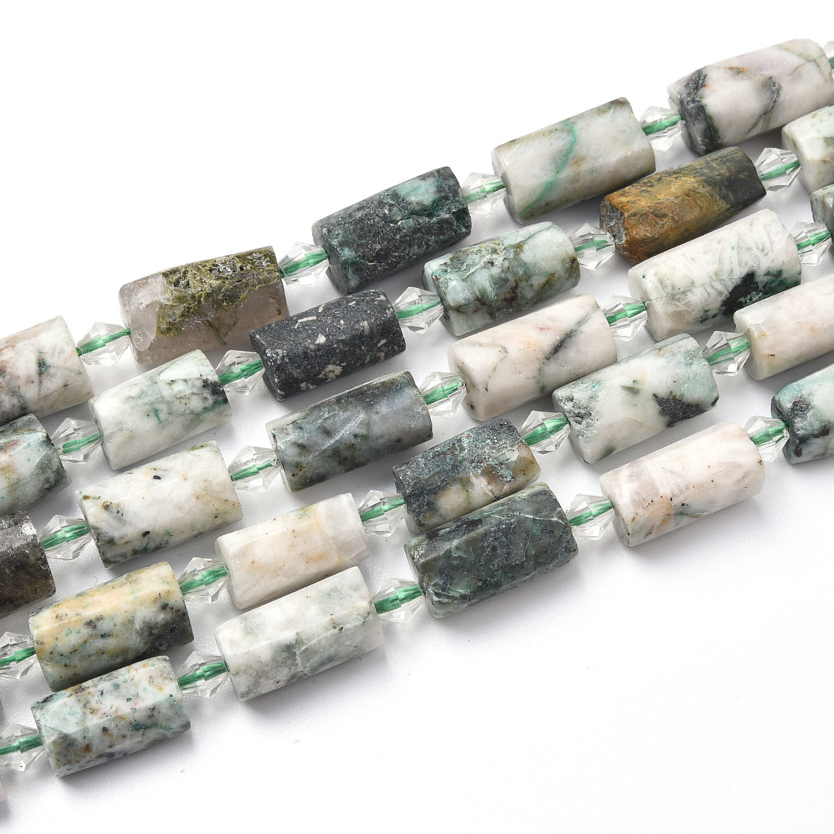 Tree Agate Beads Strand