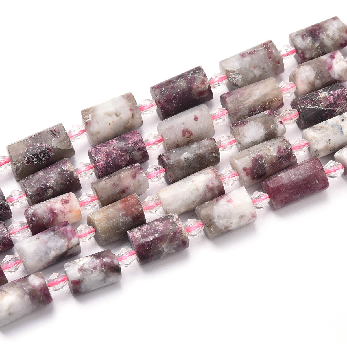 Pink Tourmaline Beads Strand