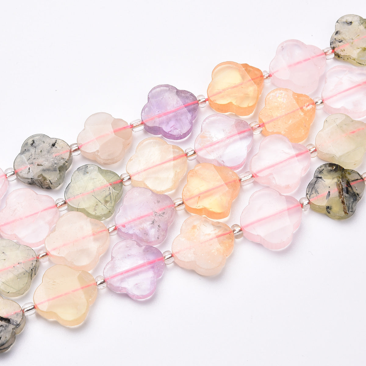 Mix Quartz Beads Strand