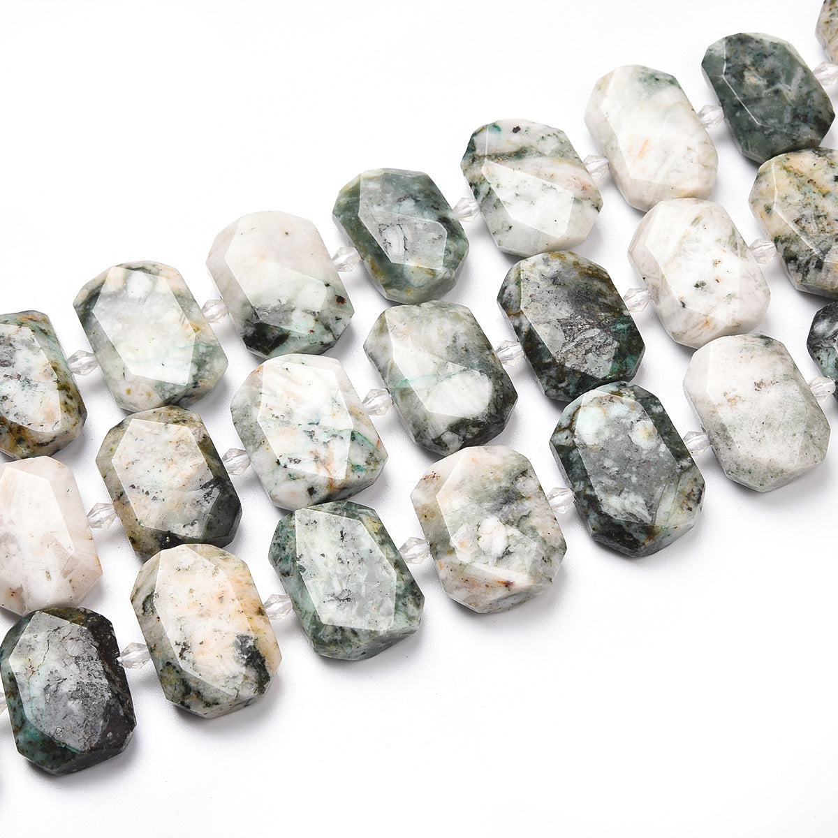 Tree Agate Beads Strand