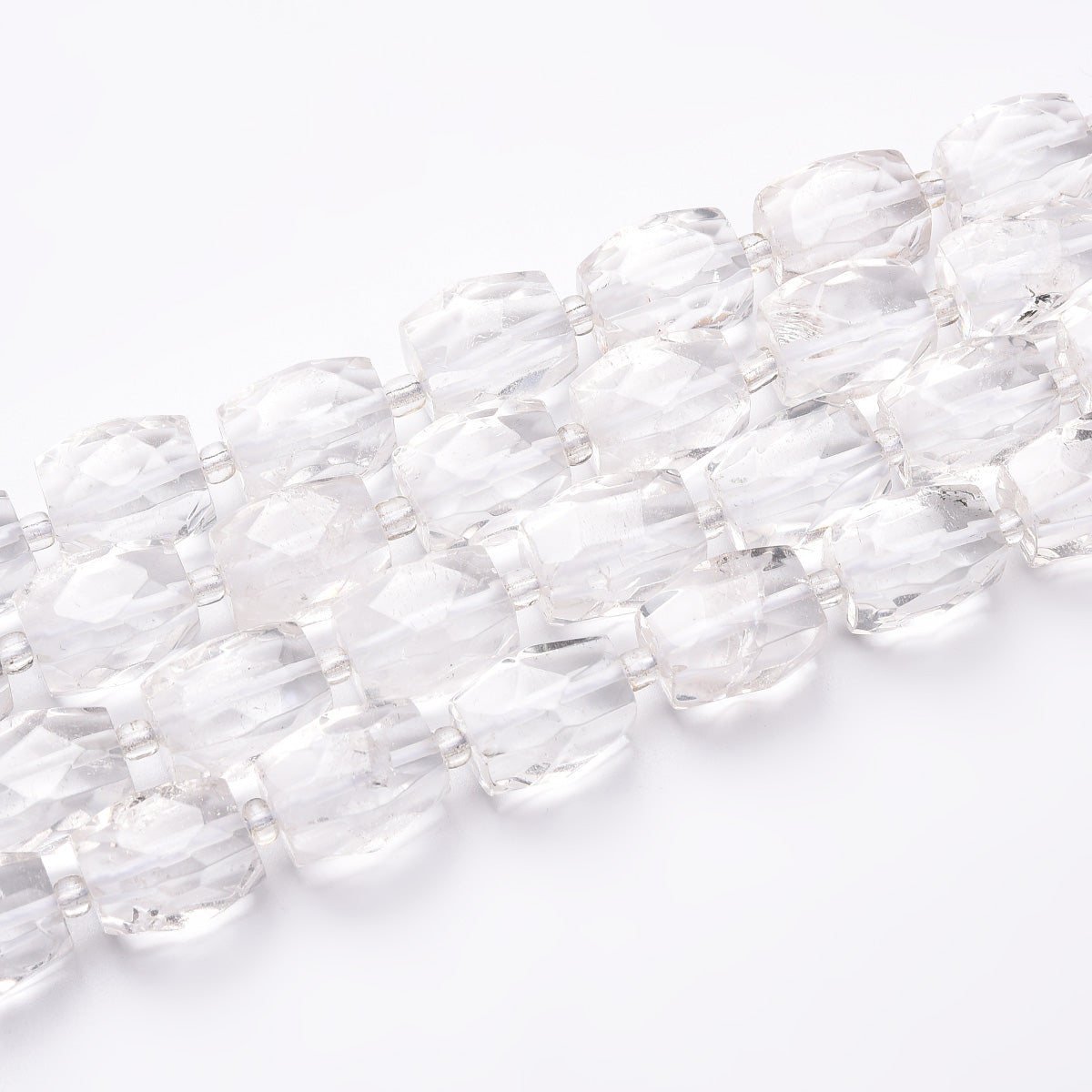 Rock Crystal Beads Strand