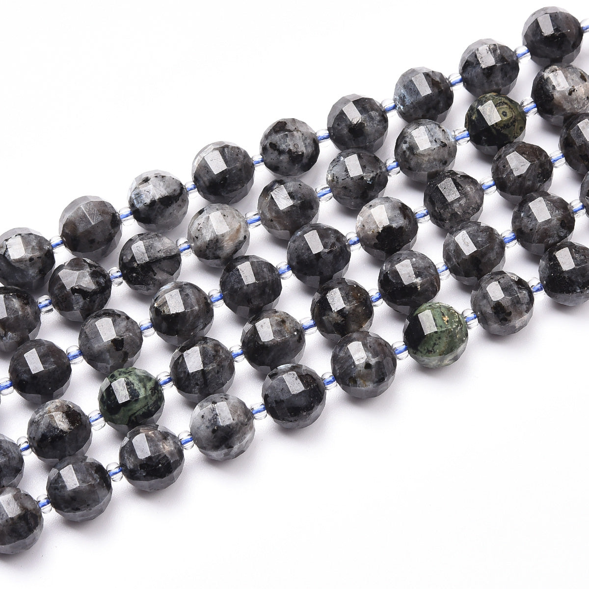 Black Labradorite Beads Strand