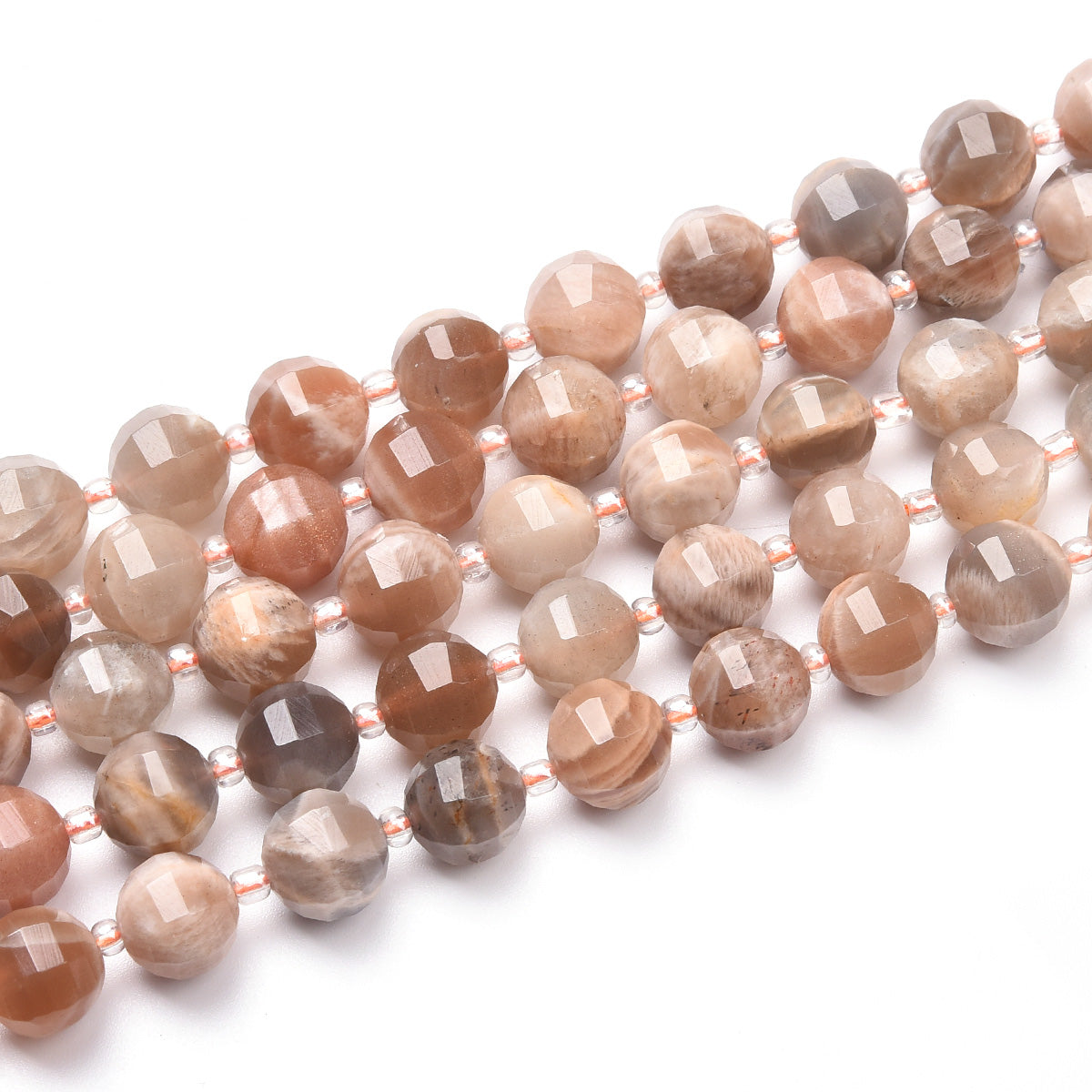 Mix-Color  Moonstone Beads Strand