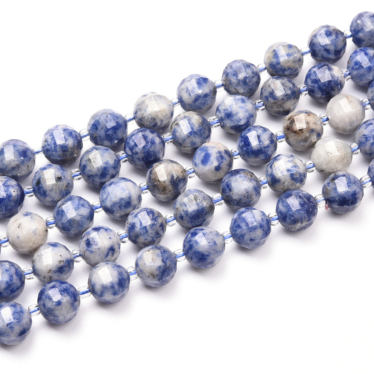 Blue Spot Jasper Beads Strand