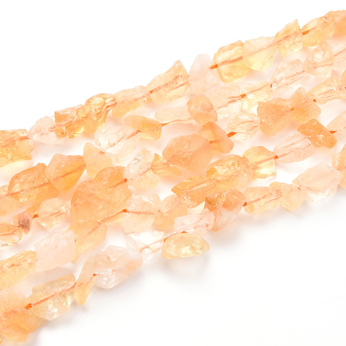 Yellow Citrine Beads Strand