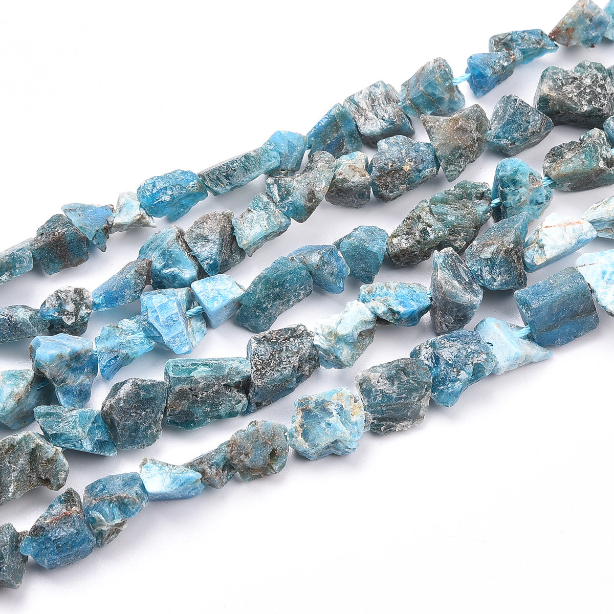 Blue Apatite Beads Strand