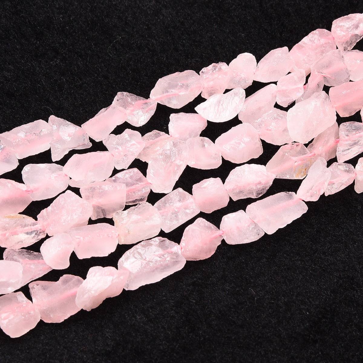 Pink Quartz Beads Strand