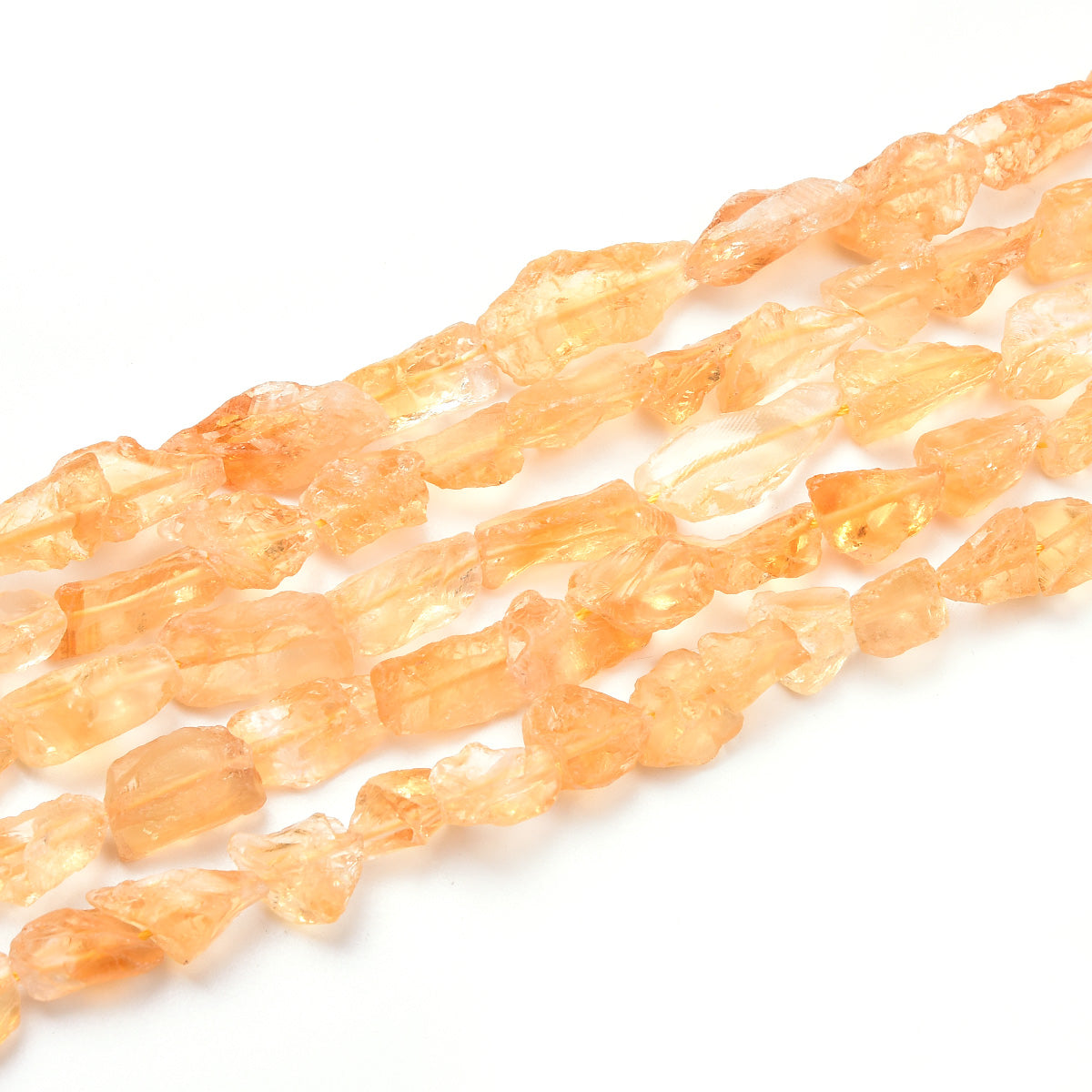 Yellow Citrine Beads Strand