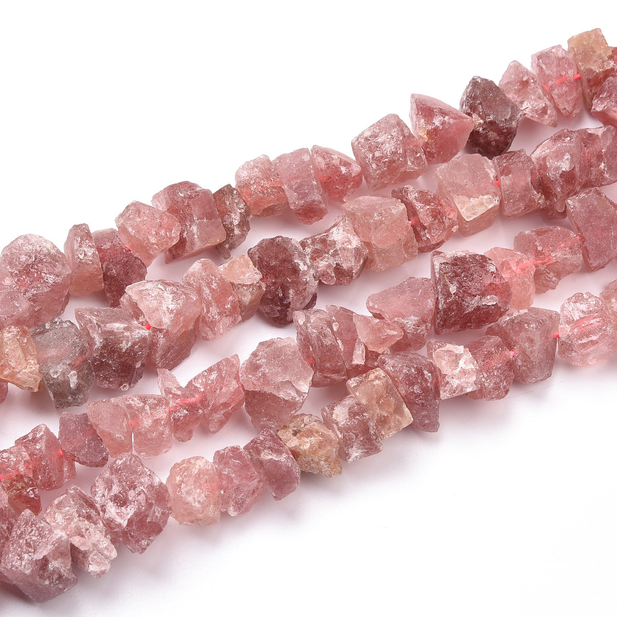 Strawberry Quartz Beads Strand