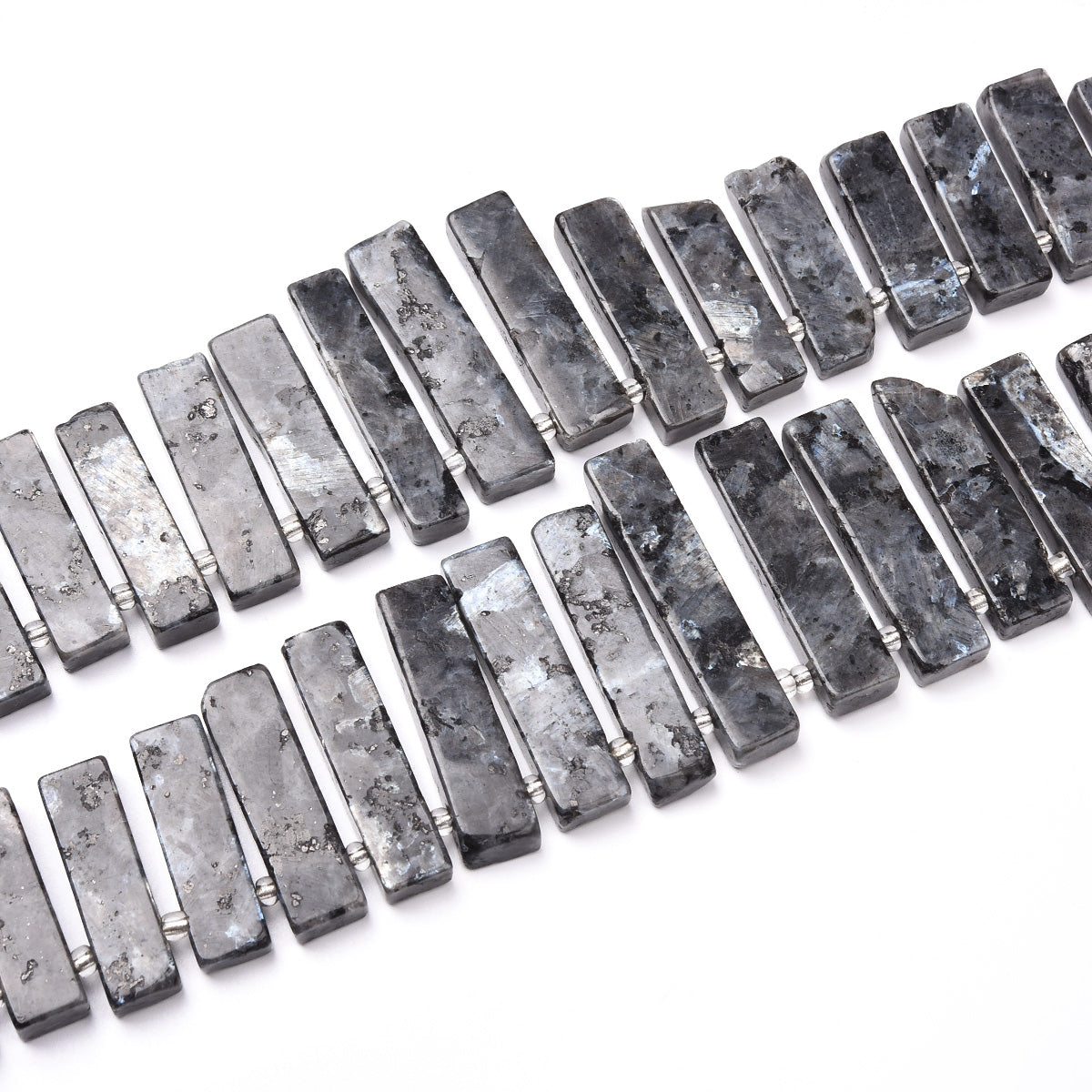 Black Labradorite Beads Strand