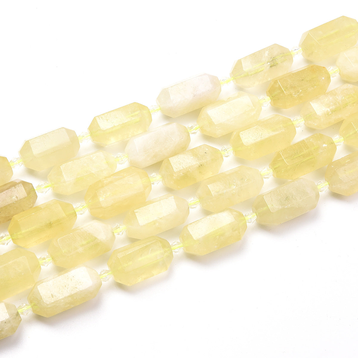 Lemon Quartz Beads Strand