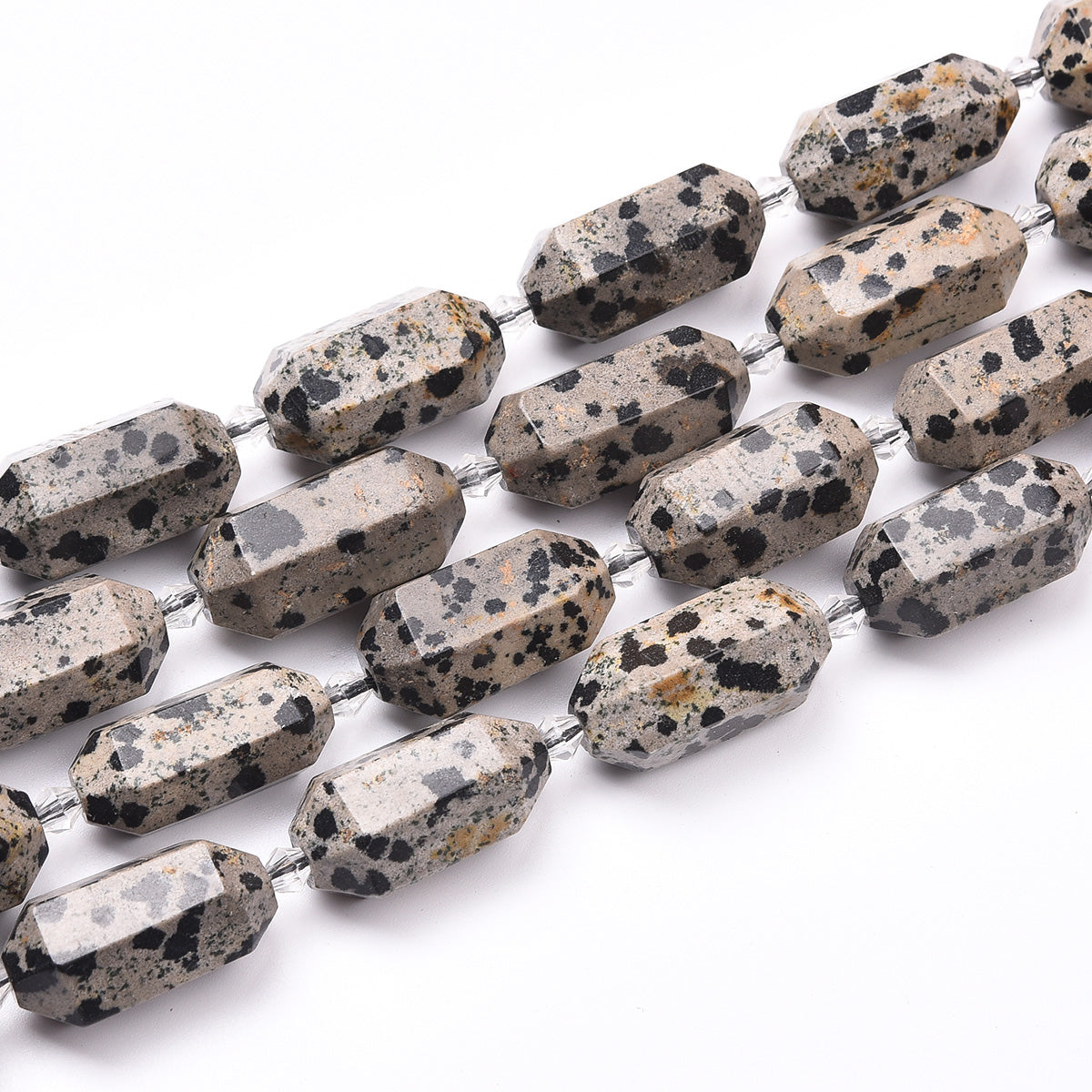 Dalmatian Jasper Beads Strand