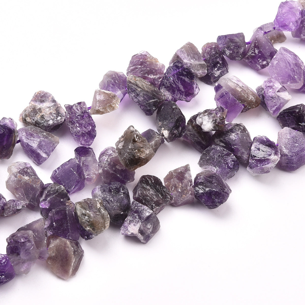 Purple Amethyst Beads Strand