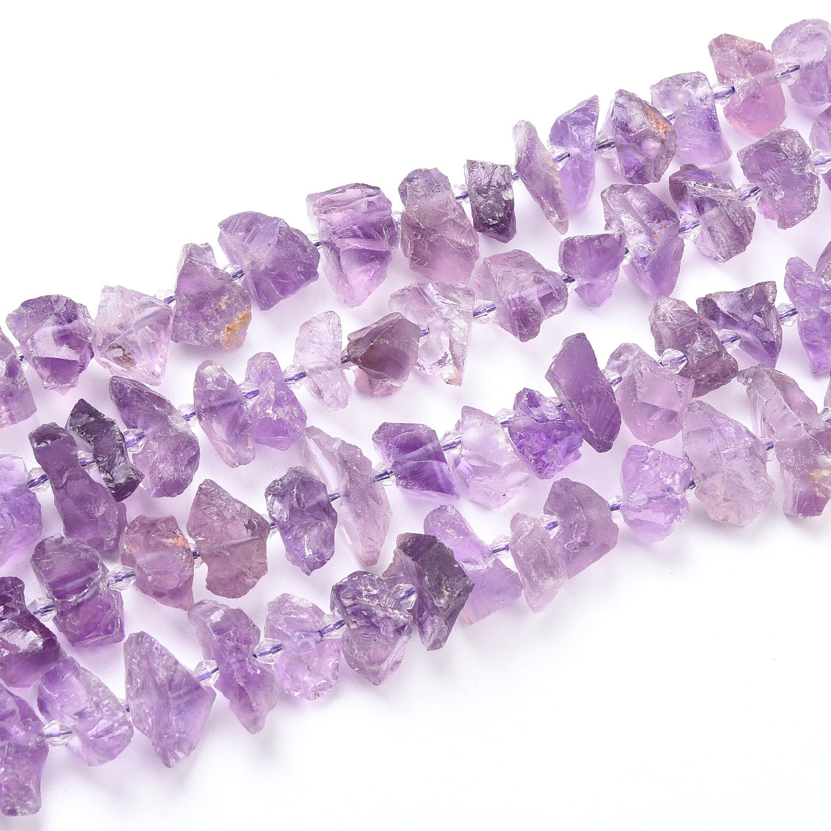 Purple Amethyst Beads Strand