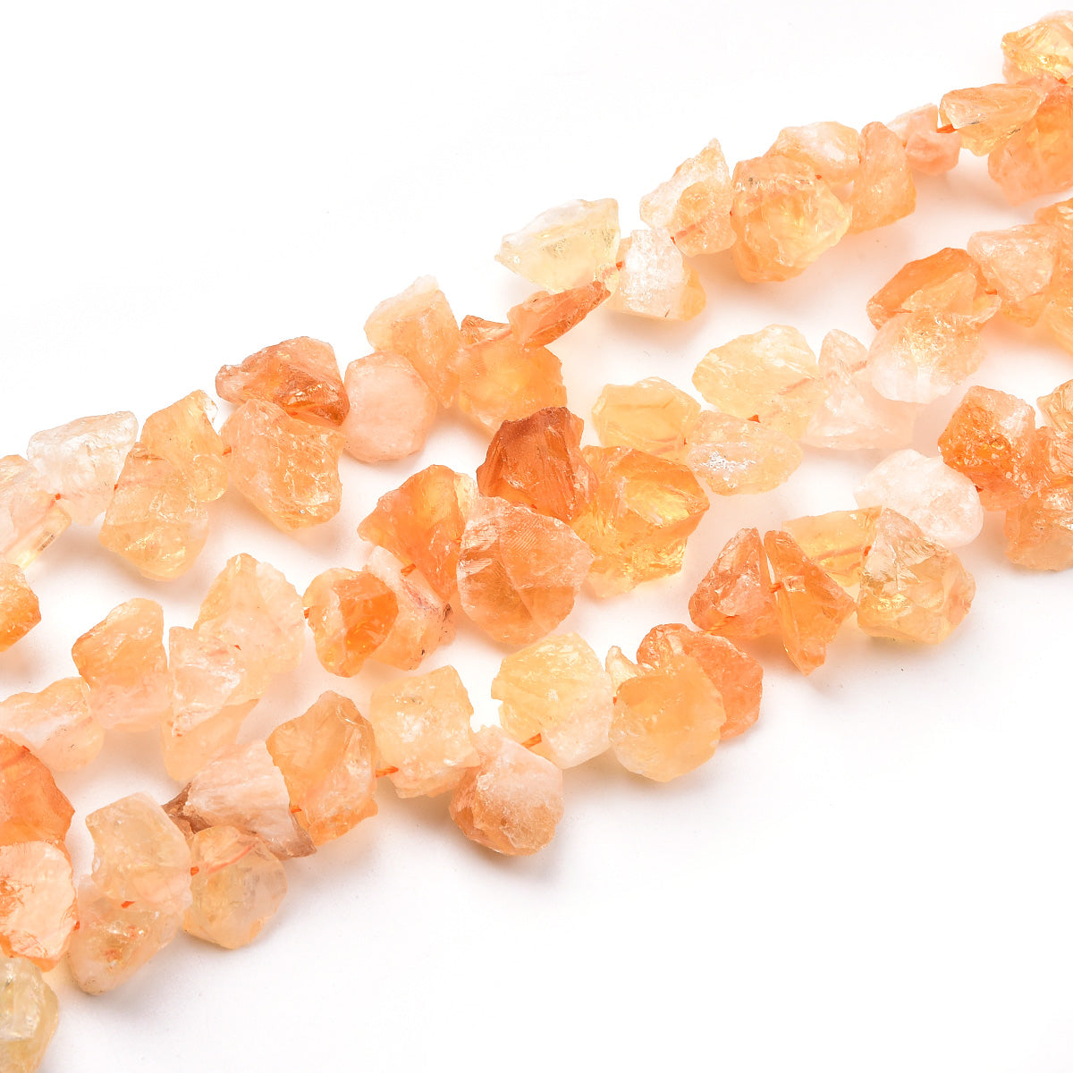 Yellow Citrine Beads Strand