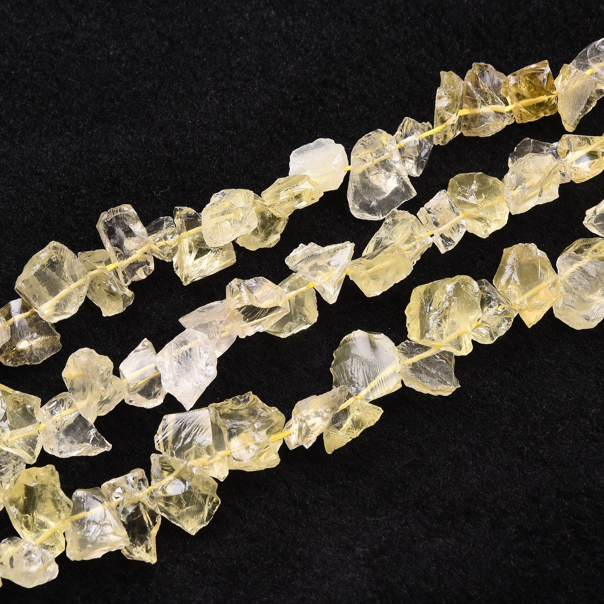 Lemon Quartz Beads Strand