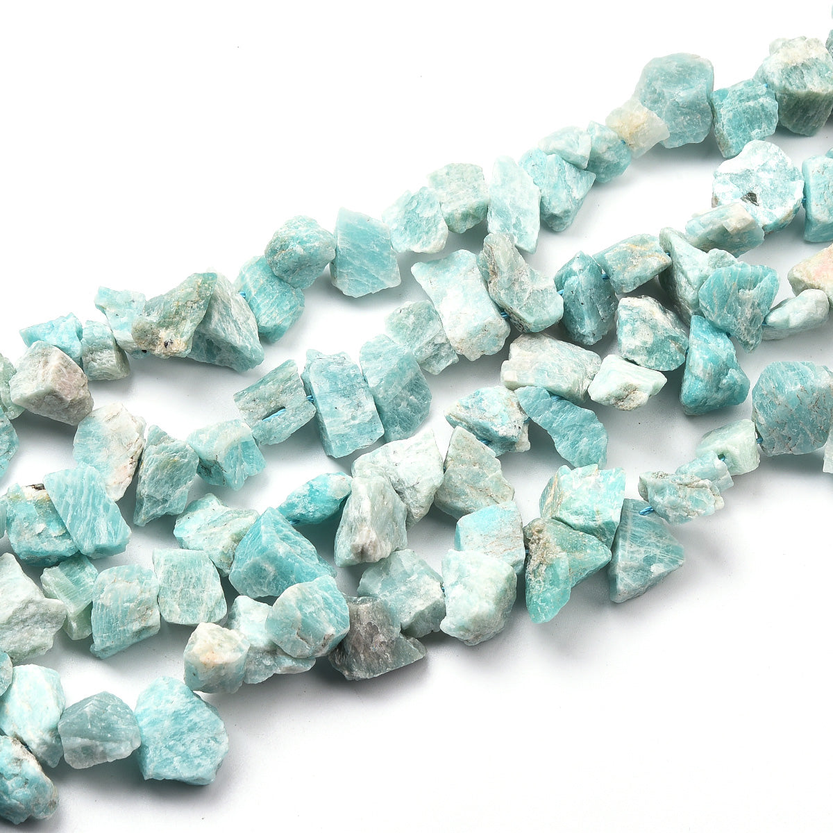 Blue / Green Amazonite Beads Strand