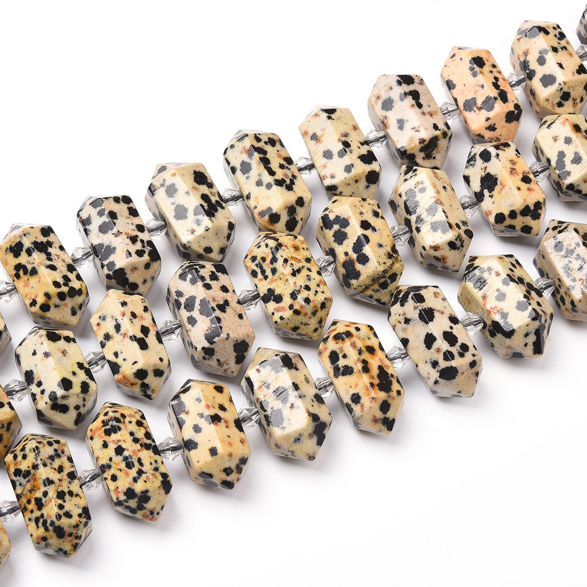 Dalmatian Jasper Beads Strand