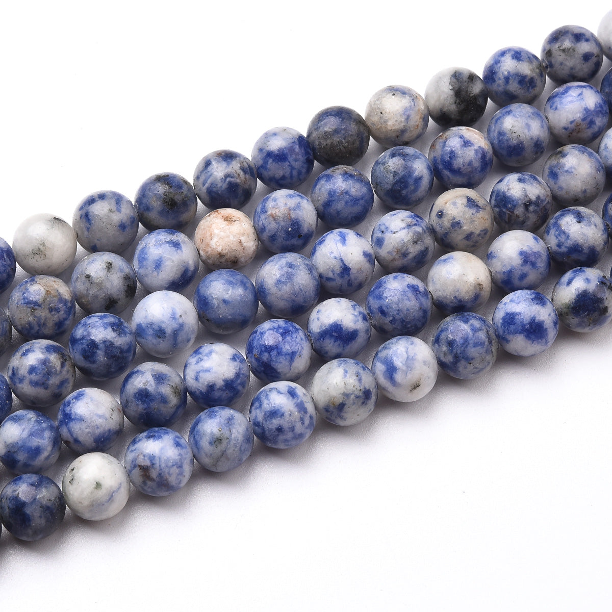 Blue Spot Jasper Beads Strand (Dyed)