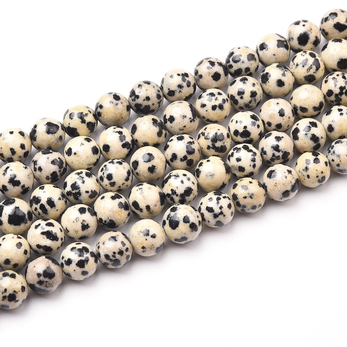 Dalmatian Jasper Beads Strand (Dyed)