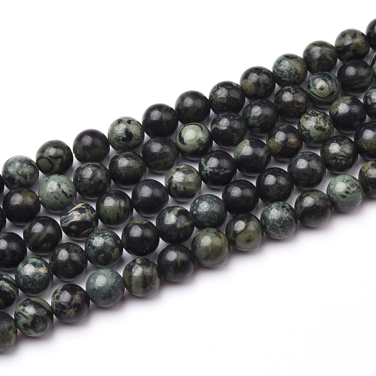 Kambaba Jasper Beads Strand (Dyed)