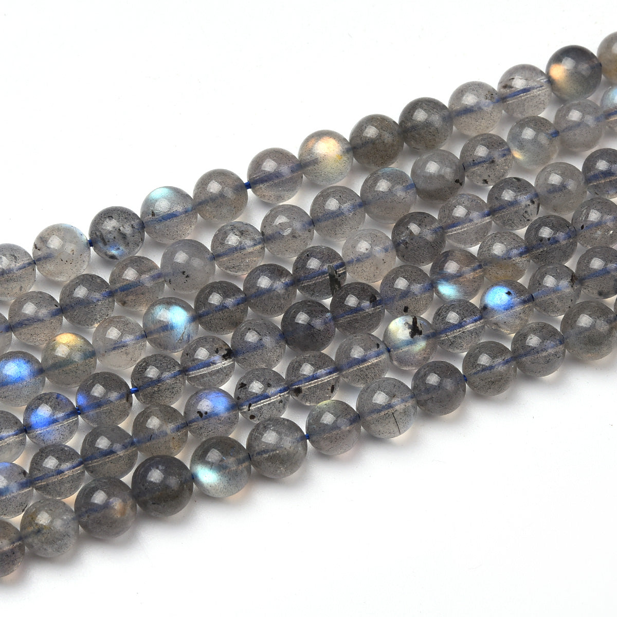 Black Labradorite Beads Strand