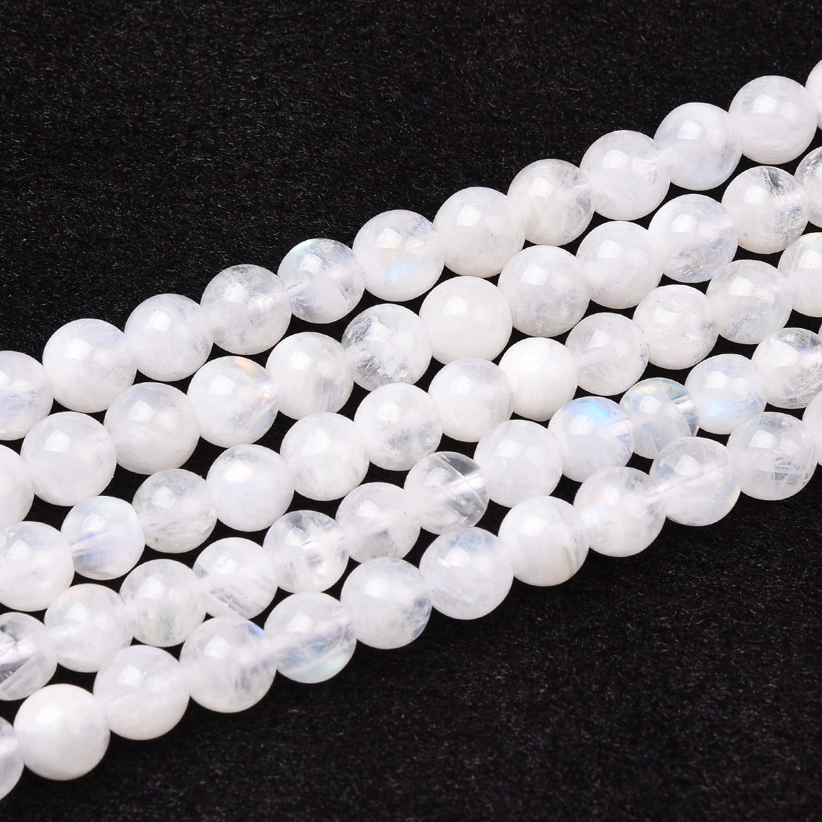 Blue moonstone Beads Strand